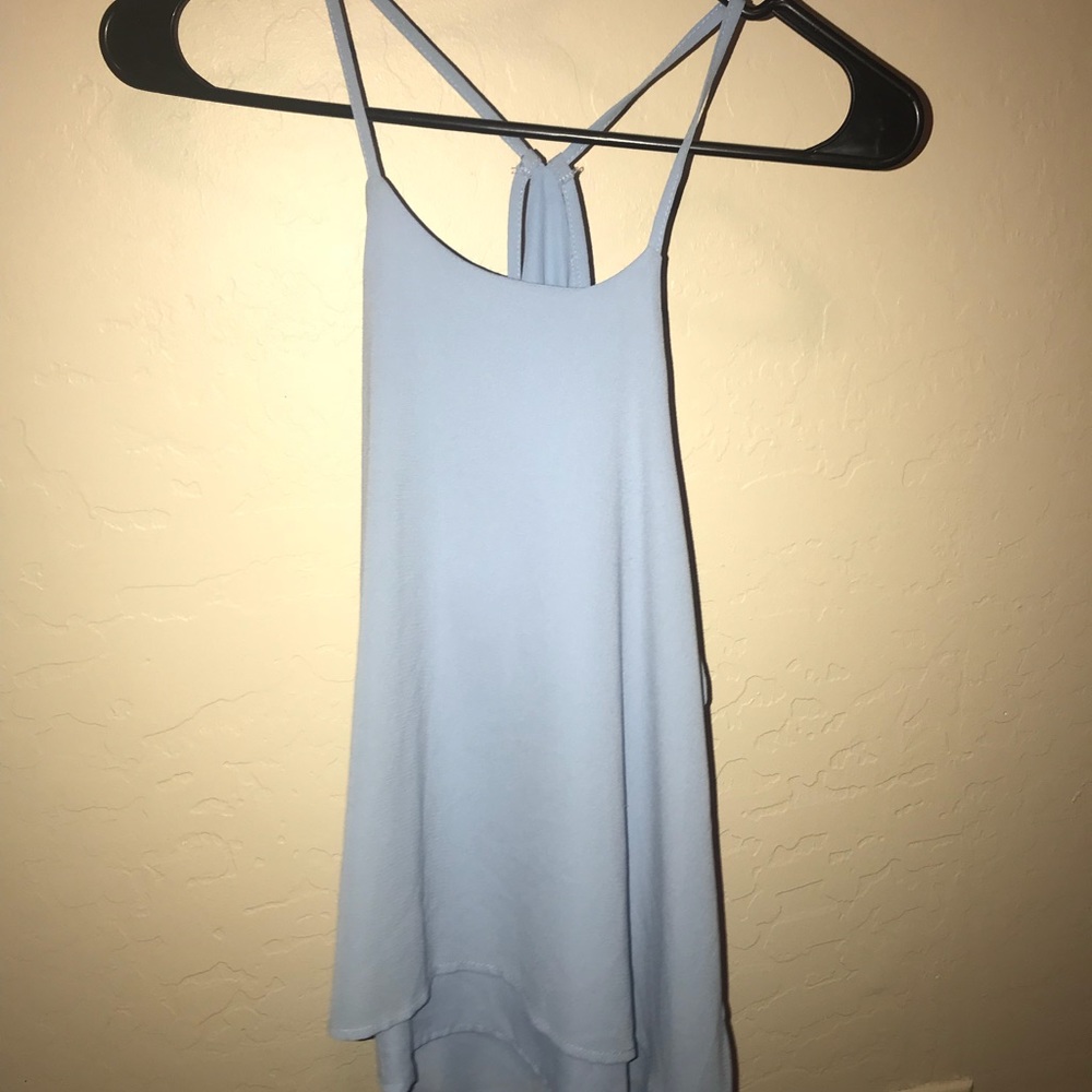 Light blue tank top